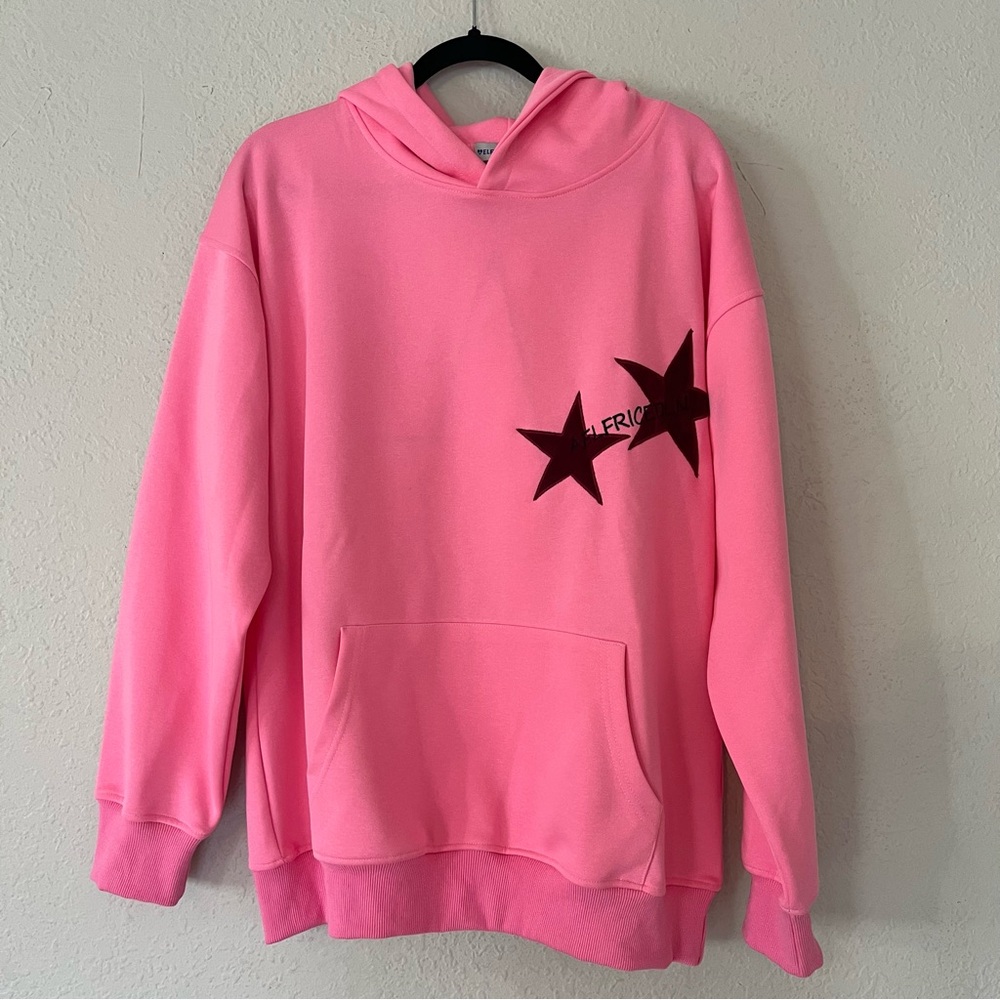 Pink Aelfric eden star hoodie
